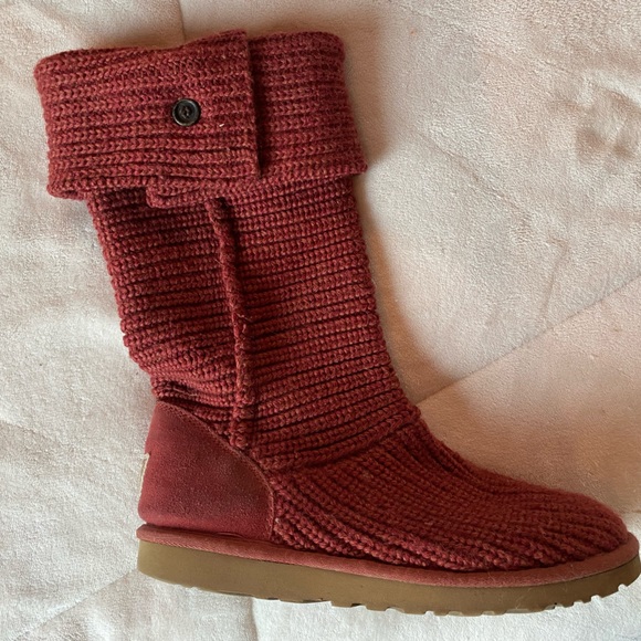 UGG Classic Cardy Knit boots - Picture 7 of 10
